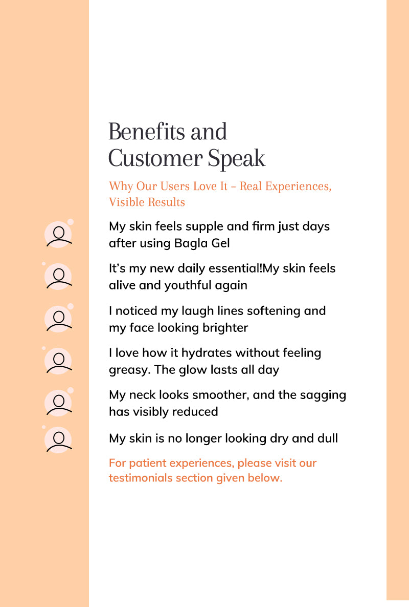 Bagla Gel - Helps Hydrate Skin and Maintain Its Youthfulness.