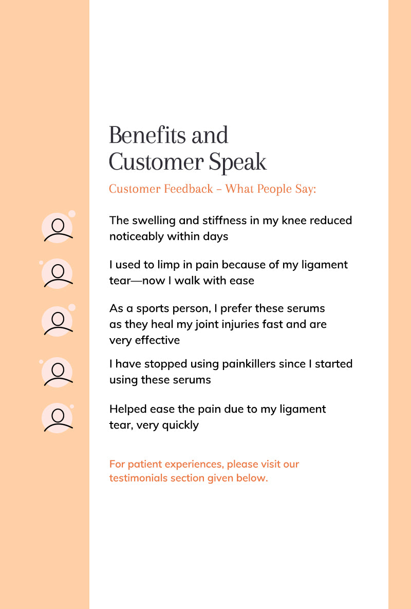 MSM (M), DR. WOUNDS - Support for faster healing in ligament tear