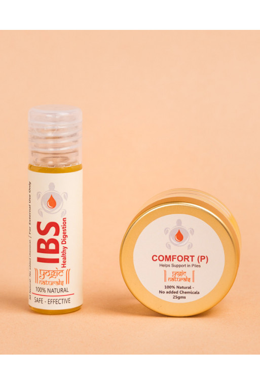 Comfort p | Natural Relief for Piles & Hemorrhoids IBS Support | Relieve Constipation, Bloating & GERD