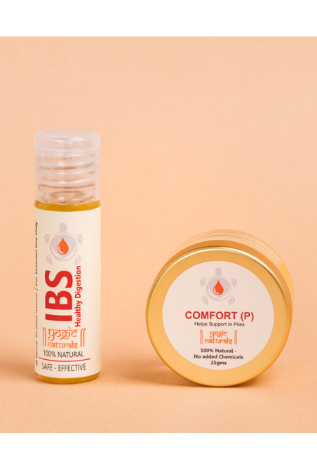 Comfort p | Natural Relief for Piles & Hemorrhoids IBS Support | Relieve Constipation, Bloating & GERD