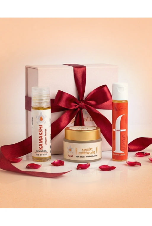 Kamakshi and Agni - Valentine Wellness Combo with FREE V-me