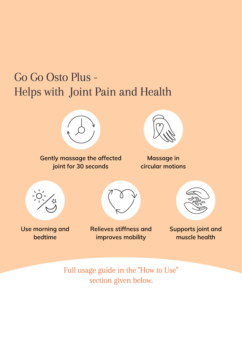 Go Go Osto Plus - Helps with Joint Pain and Health